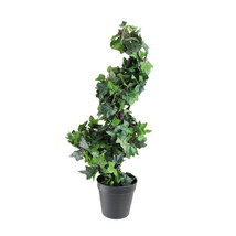 US Seller 22.5&quot; Potted Artificial English Ivy Topiary Tree Fast Shipping - $100.78