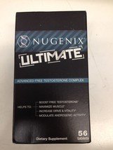 Nugenix Ultimate Advanced Free Testro Supplement 56 Tablets Exp 5/25 and UP - $24.19