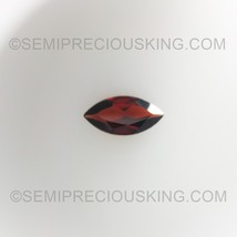 Natural Garnet Marquise Faceted Cut 8X4mm Umber Color SI1 Clarity Loose Gemstone - £1.63 GBP