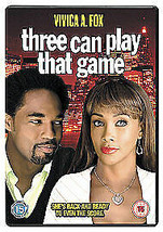 Three Can Play That Game DVD (2008) Vivica A. Fox, Mod (DIR) Cert 15 Pre... - £13.96 GBP