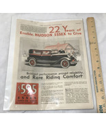 Vintage 1931 Essex Hudson  Motor Car 30&#39;s Newspaper Country Gentleman  P... - $23.36