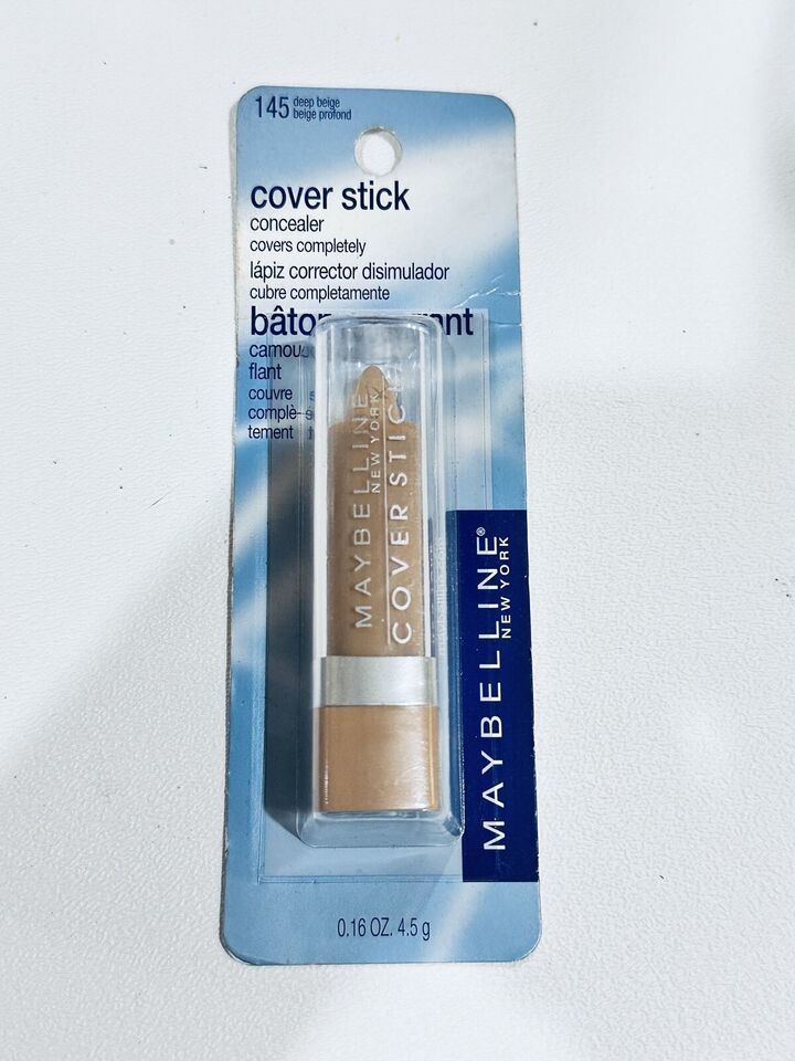 Maybelline Cover Stick Concealer - 145 Deep Beige -sealed - $7.98