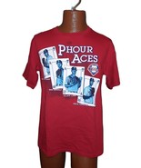 Philadelphia Phillies Shirt Phour Aces Men&#39;s Medium Halladay Oswalt Lee ... - £11.32 GBP