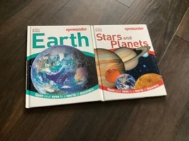 Earth &amp; Stars and Planets 2x books DK eyewonder 2014 China - £13.37 GBP