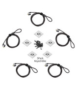 5Pack Laptop Cable Lock Hardware Security Cable Lock Anti Theft 5Keys 6.... - $5,723.22 MXN