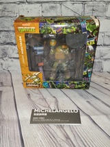 Kaiyodo Revoltech Teenage Mutant Ninja Turtles Michelangelo Mikey Figure - £78.63 GBP