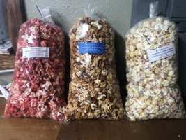 Cinnamon - Caramel - Birthday Cake popcorn - Free Shipping - £31.53 GBP