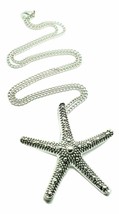 Collana con ciondolo a forma di stella marina con finitura argento antico... - £12.54 GBP