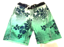 speedo board shorts swim trunks mens 34 swimsuit mesh lined cargo floral bottoms - £4.15 GBP