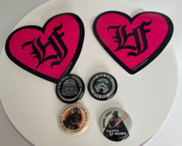 Loungefly Star Wars Disney set of 4 Buttons Darth Vader Stormtroopers Pins - £6.10 GBP