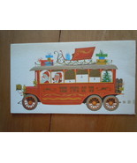 Vintage Merry Christmas Happy New Year Christmas Festival Greeting Card ... - $8.15 CAD