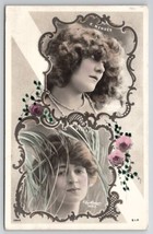 RPPC Theatre Actress E. Mendes And Villard Reutlinger Art Nouveau Postca... - $14.95