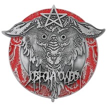 Authentic Lamb Of God Band Red &amp; Silver Metal Belt Buckle - €7,70 EUR
