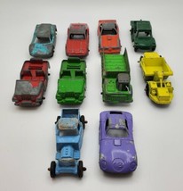 Vintage TootsieToy Car Lot of 10 Chicago USA Earth Mover Ford GT Tornado Truck - £19.26 GBP