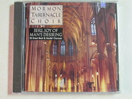 Mormon Tabernacle Choir Jesu Joy Of Man&#39;s Desiring 20 Great Bach &amp; Handel New Cd - £8.97 GBP