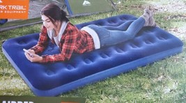 Camping Mattress Inflatable Airbed Air Sleeping Twin Size Soft Blow-Up Bed - NEW - £15.45 GBP