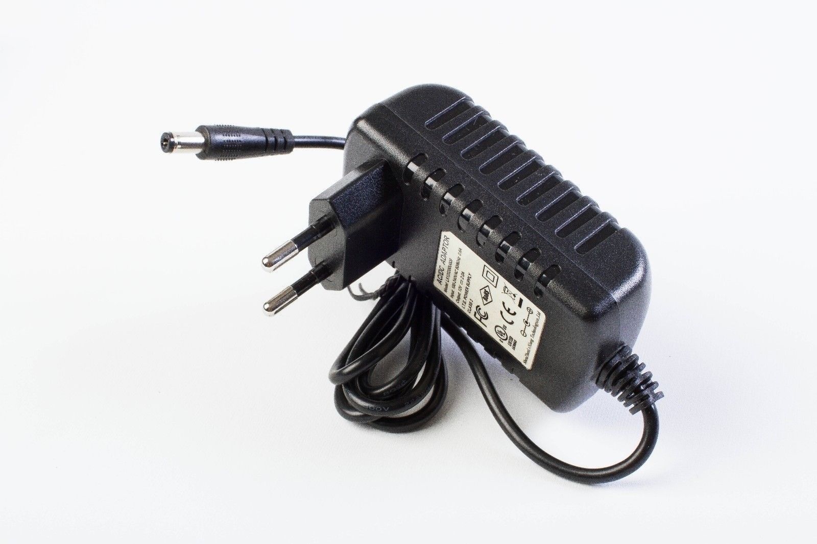 EU Plug 12v 2A AC power adapter 5.5x 2.1mm CE UL listed - $11.87