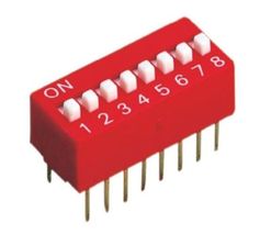 35-968 gc 35968 8 station dip switch 50vdc 100ma at steady state  25vdc 25ma  - $3.77