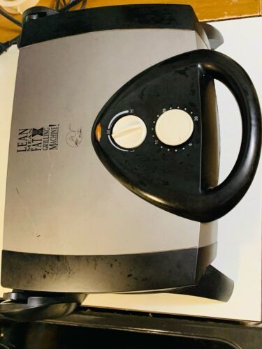 George Foreman Lean Mean Fat Reducing Grilling Machine Indoor/Outdoor GR... - $98.16