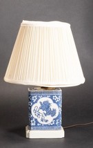 Chinese Blue and White Blue Willow Porcelain Foo DogsTable Lamp - £193.82 GBP