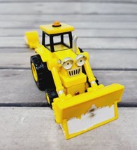 Bob the Builder Diecast SCOOP Backhoe Back Actor Yellow Construction Digger - £6.05 GBP