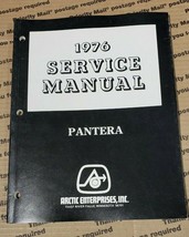 ARCTIC CAT Snowmobile 1976 Pantera Service Manual, 0153-087 - $29.99