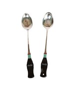 Fun vintage metal and plastic Coca Cola serving spoon set - $14.99