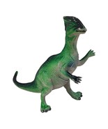 Vintage 1980s Dinosaur Parasayrolophus Jurassic Park PVC Rubber 9.5&quot; - $649.56 MXN