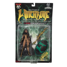 VINTAGE 1998 GOLDEN WITCHBLADE SARA PEZZINI ACTION FIGURE NEW SEALED - $13.24 CAD