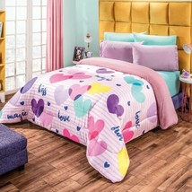 ROMANTIC LOVE TEENS GIRLS BLANKET VERY SOFTY THICK AND WARM FULL SIZE - $79.19