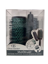 Olivia Garden Multibrush Detachable Thermal Styling Hair Brush Kit 3 Piece Kit 1 - £17.36 GBP