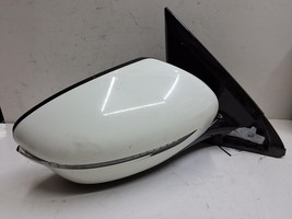 17 Nissan Pathfinder right passenger white door mirror five wires damage... - $19.79
