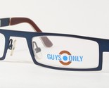 GUYS ONLY 3027 700 Bleu Unique Rare Lunettes 47-21-140 Allemagne (Notes) - $56.42