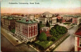 Birds Eye View Columbia University New York NY NYC UNP DB Postcard B1 - £10.87 GBP