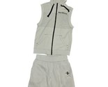 Rock Revival Sleeveless Hoodie Sweatshirt Vest And Shorts Set White Blac... - $95.00