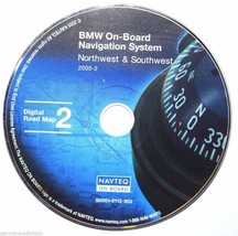 BMW NAVIGATION CD 2005 DIGITAL ROAD MAP DISC 2 NORTHWEST SOUTHWEST S0001... - $39.55