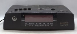 GE Cassette Clock Radio 7-4925a with 2 Alarms - tested - $15.79