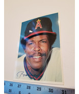 Rod Carew Base Ball Card 5x7 California Angels Player 1981 Topps MLB Bas... - £7.49 GBP