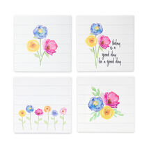 Floral Tile Coaster (Set of 12) - 790509 - €46,04 EUR