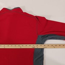 Columbia AM6558 Men's Red Klamath Range II Half Zip Fleece Pullover Sweatshirt S image 5