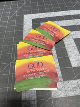 Pass It On Inspirational Wallet Cards Argus 35 Cards of the Same Design God - £7.68 GBP