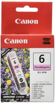 Canon BCI-6 MAGENTA Compatible To MP760/MP750,MP780,MP760/MP750/MP780 Pr... - $180.13 MXN