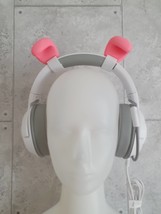 Pig ears for Headphones / Headset for streaming anime cosplay - £9.45 GBP