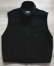 Gibson Barnes Vest Mens XL Black Nomex Fleece Zip Up Flight Flyers FR Mi... - $50.17