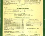 Patakys Restaurant Menu Hungaria  Vienna Austria 1950&#39;s - $27.70