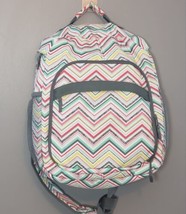 Thirty One Backpack Sling Bag Camera Diaper Bag Party Punch Chevron NWOT - £31.55 GBP