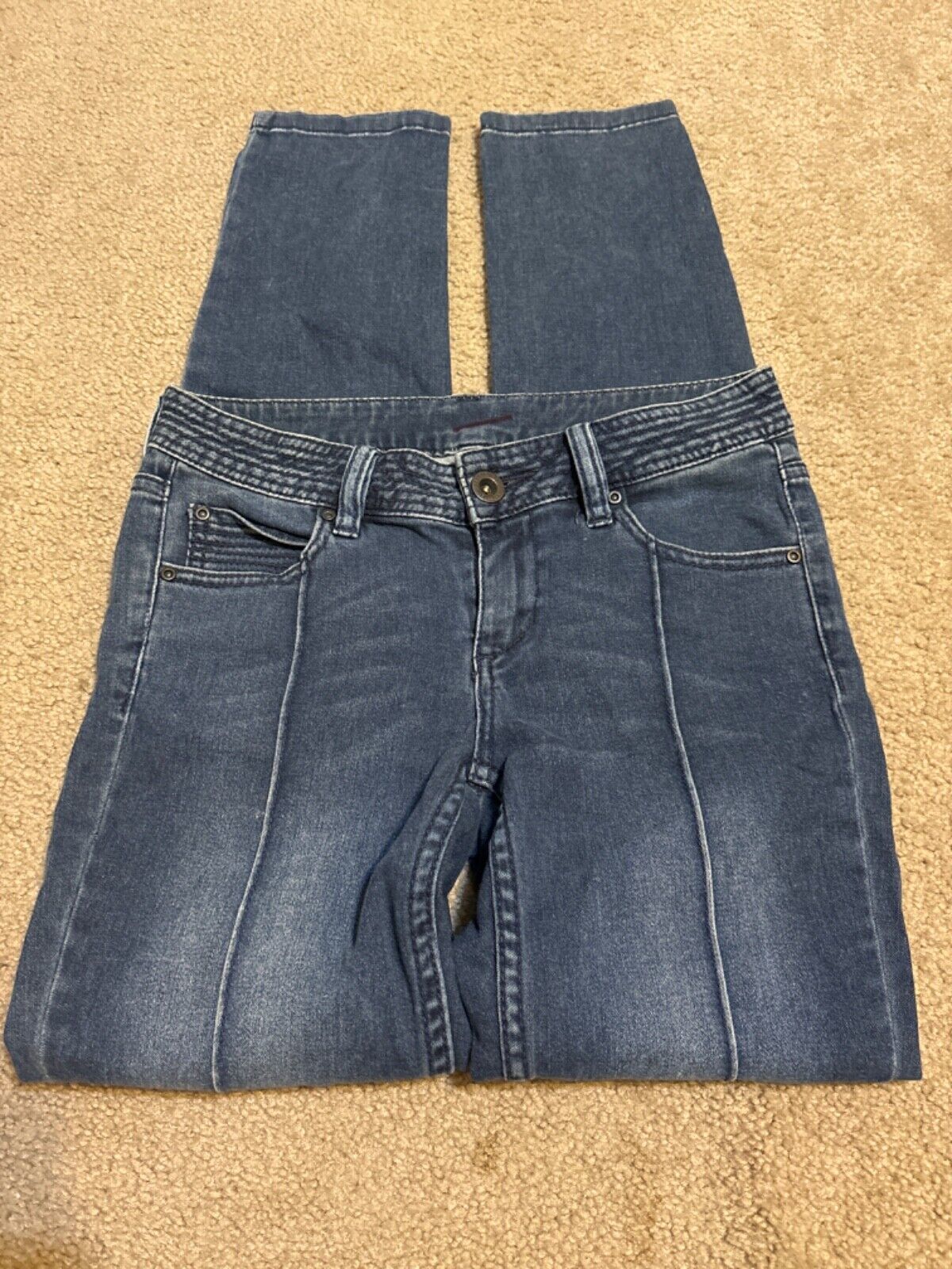 Primary image for BCBGMaxazria Jeans Womens 26 Blue Dark Wash Joelle Pockets Trending