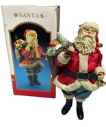 Kurt Adler Santas World 10&quot; Paper Mache Old World Santa Original Box J62... - £24.77 GBP
