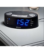 Auto Set Alarm Clock Radio 40 Station Preset Capability Snooze Button Du... - £27.07 GBP