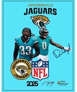 Football Poster Jacksonville Jaguars NFL 8x10 - $19.80